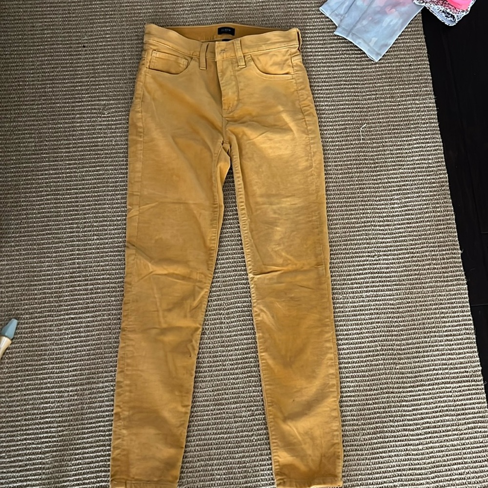 I crew size 25 cordorouy pants
